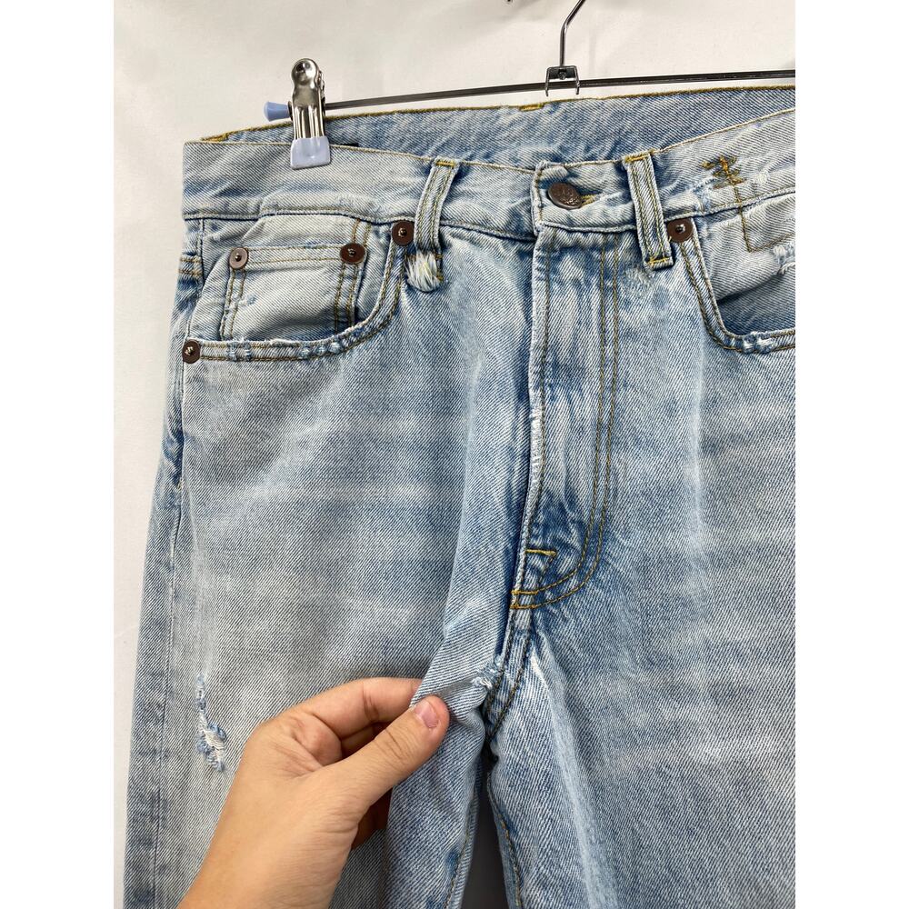 R13 Boyfriend Jean in Easton Blue - Picture 4 of 7